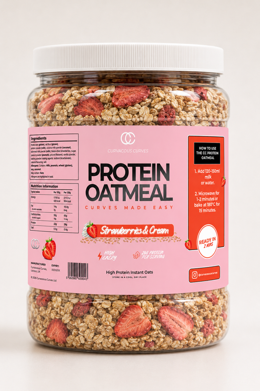 Protein Oats Strawberries & Cream